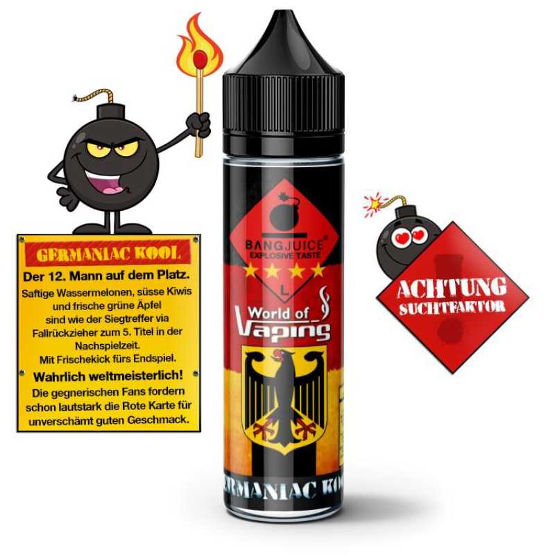 Bang Juice Liquids – Germaniac Kool Longfill-Aroma 20ml online kaufen